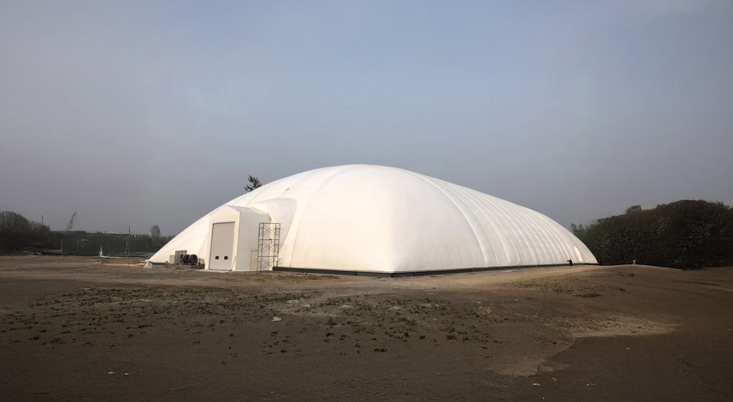 亳州污泥处理充气膜覆盖项目